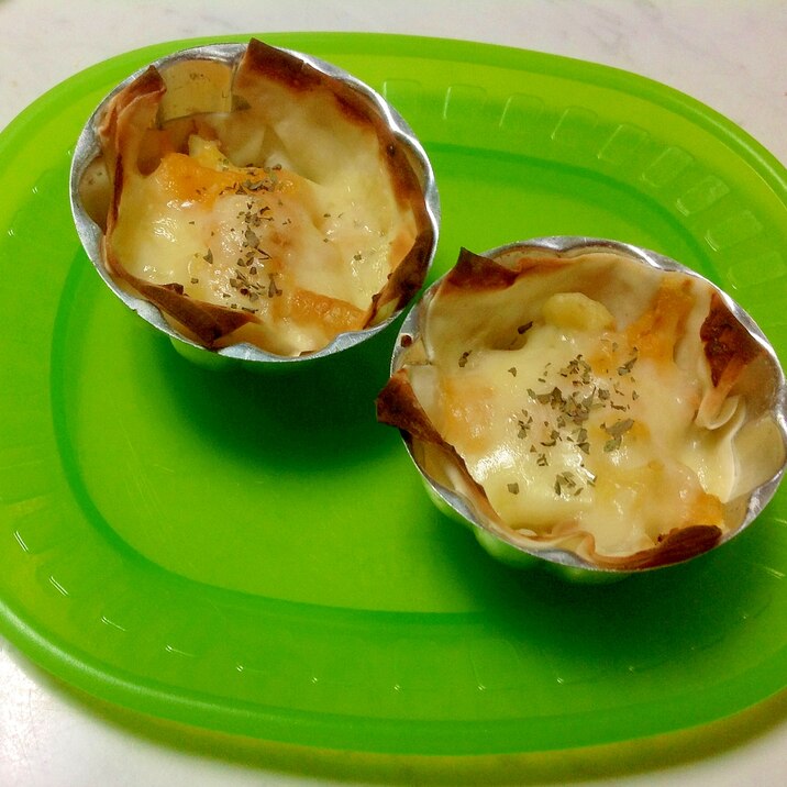 餃子の皮アレンジレシピ 簡単 子どもと グラタン レシピ 作り方 By さぁー27 楽天レシピ